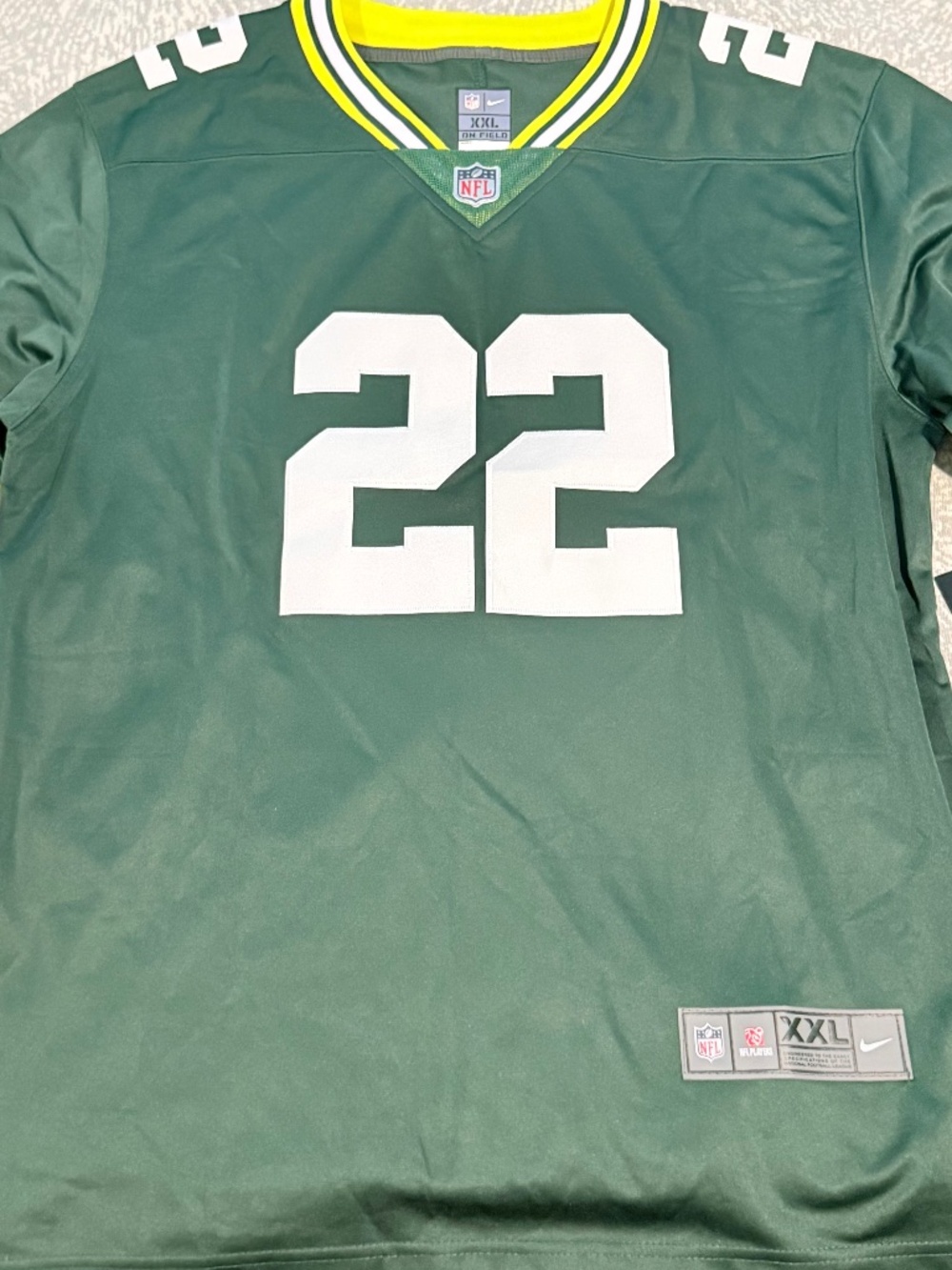 NWT Green Bay Packers Matthew Golden #22 Jersey - Nike XXL - Rare Number!